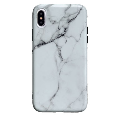 Uolo Sleek Marble White, iPhone Xs/X